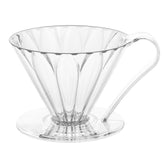 Cafec 2 Cup Plastic Flower Dripper - Barista Supplies